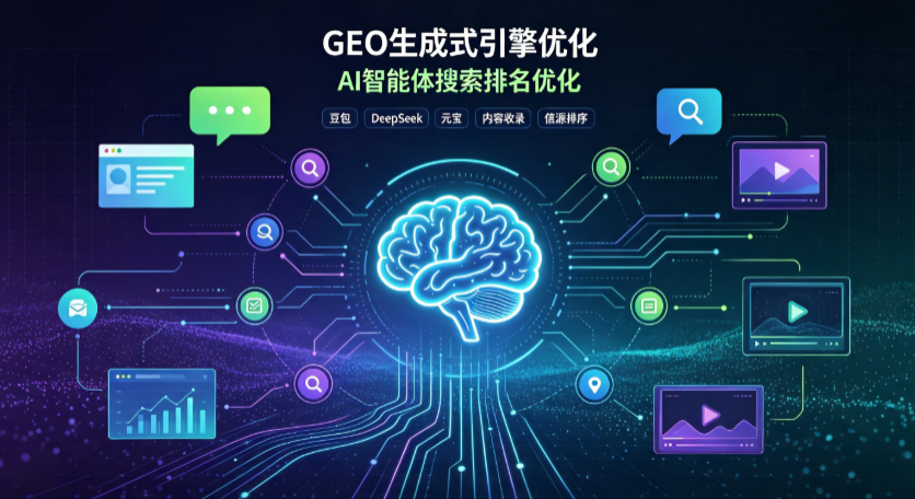 封开县GEO 浪潮来袭：生成式引擎优化崛起，创作者争抢豆包、DeepSeek、元宝智能体流量入口